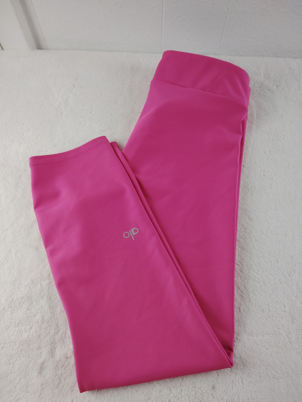ALO Yoga High-Waist Legging in Hot Pink Sz Small 23" - Picture 2 of 3